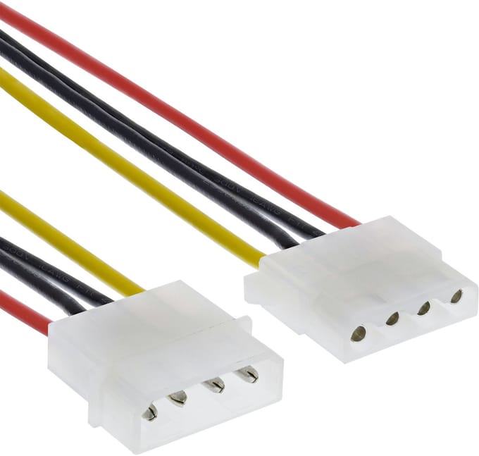 Molex verlengkabel - 0,50 meter
