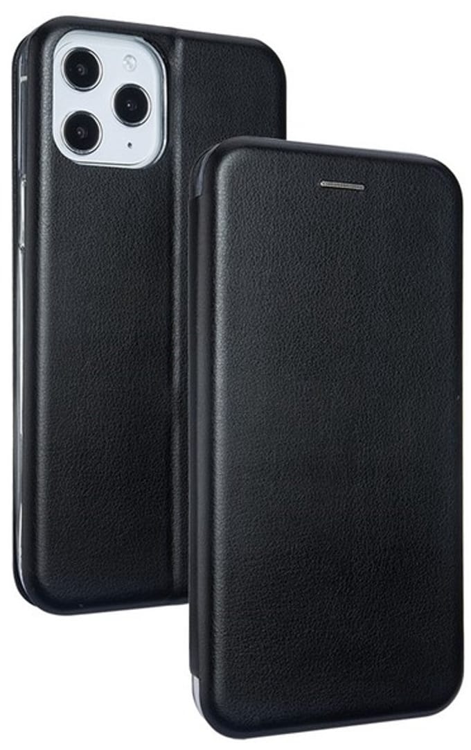 Beline - Boek Magnetische Hoes - iPhone 12 Pro Max - Zwart - Stijlvol Design