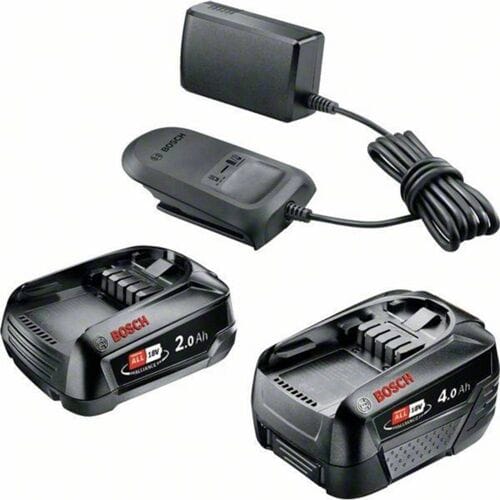Bosch Kit Batterij + Lader Power For All - Lithium-ion - 18v - 4,0ah - Voor Elektrisch Gereedschap