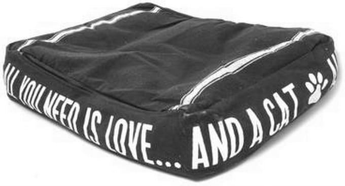 Kussen Kat "All you need is love and a Cat" 75 x 50 x 15