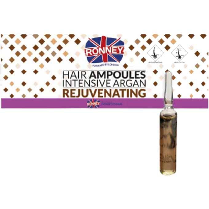Ronney Haar Ampullen Intensief Argan Verjongend 12 x 10 ml