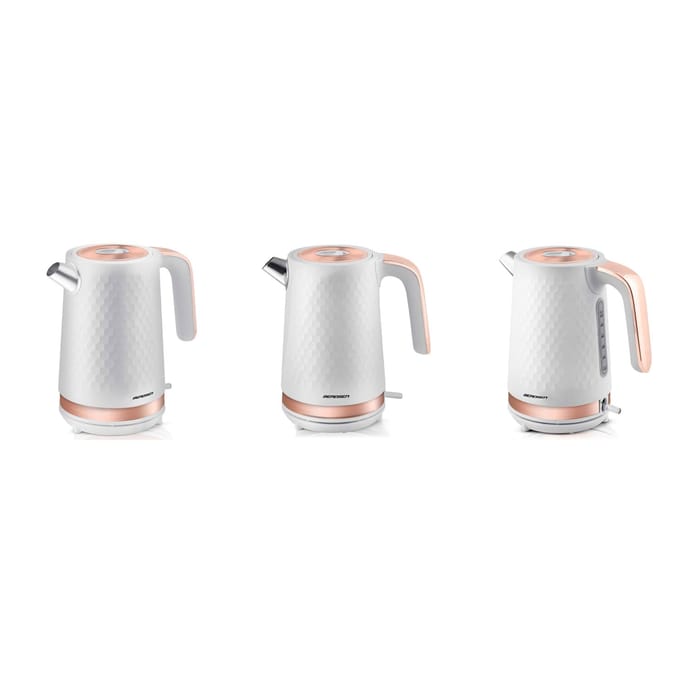 Berdsen BD-705 waterkoker 1,7l, wit en koper