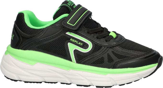 Replay Christal jongens sneaker - Zwart - Maat 31