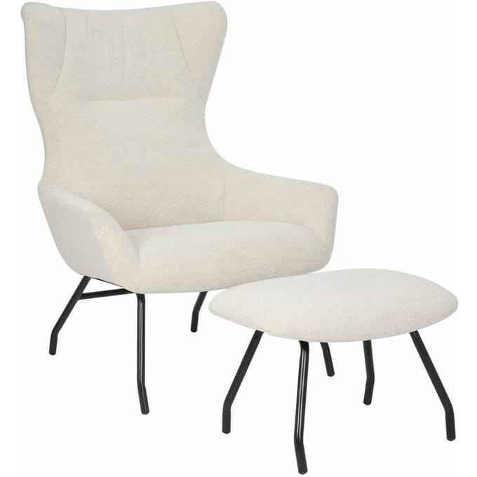 Fauteuil Sunala met voetenbankje | NADUVI Collection