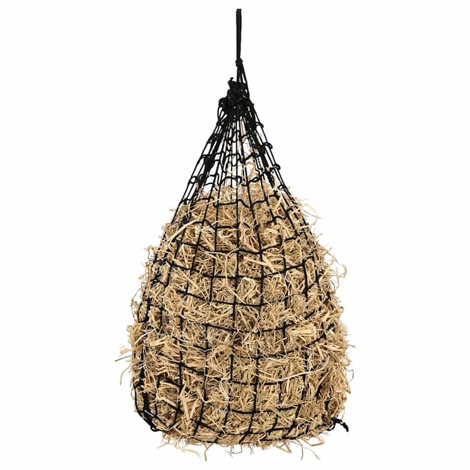 vidaXL - Hooinetten - 2 - st - 100x100 - cm - rond - polypropeen - zwart