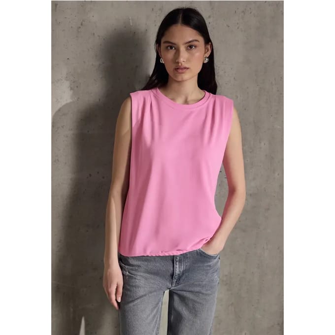 Silk-Look top