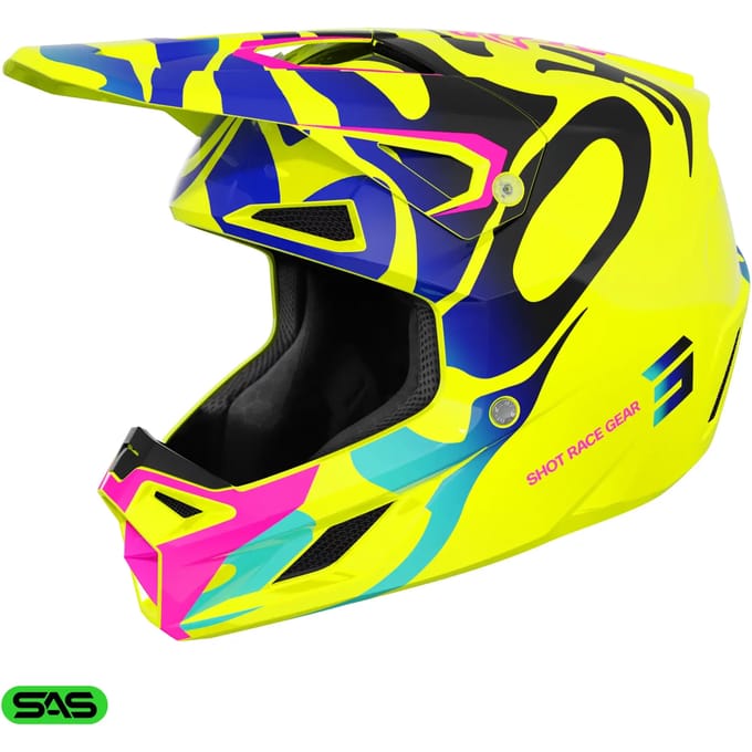 Shot Speed Ghost Motorcross helm voor jongeren -