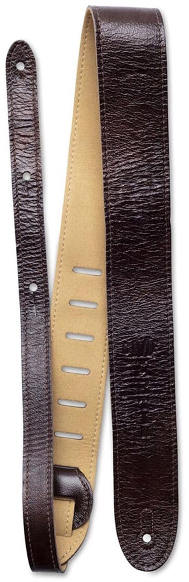 Martin 18A0100 Zachte Lederen Gitaarband Bruin