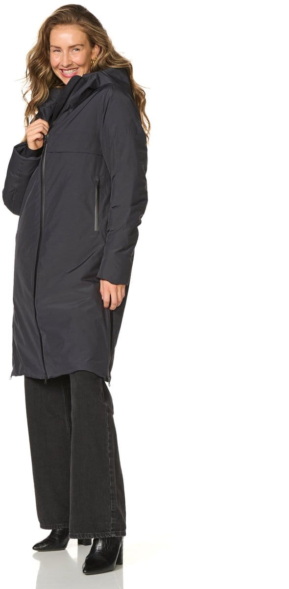 Happy Rainy Days Lange Regenjas Dames Vegas Blue Graphite