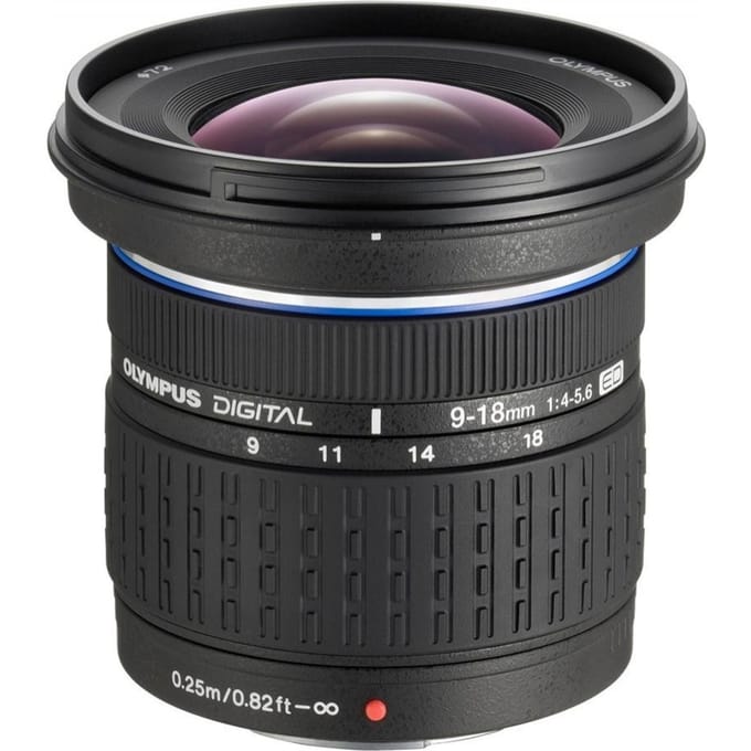 Olympus ZUIKO Digital 9-18mm F4/5.6 - Geschikt voor Four Thirds