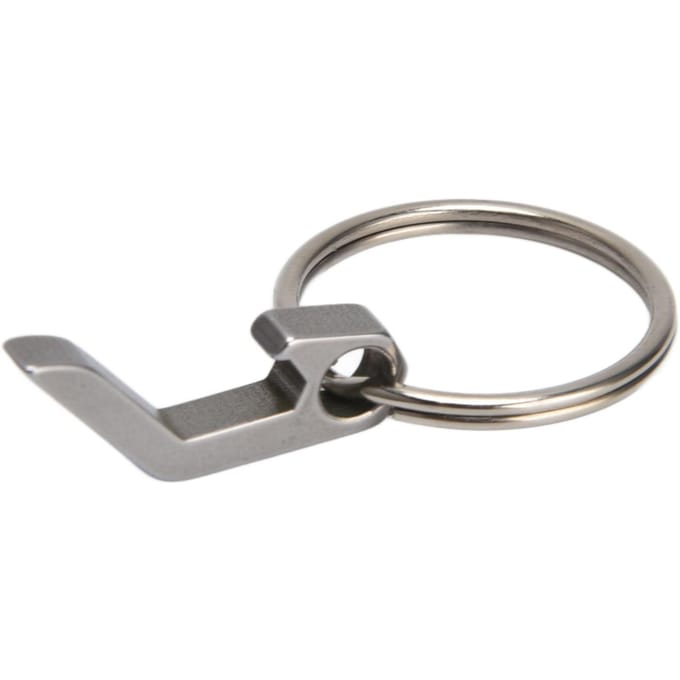 Bierflesopener Sleutelhanger Mini Sleutelhanger Klein Gereedschap Kamperen Mini Opener Bier Wijn Gereedschap gray