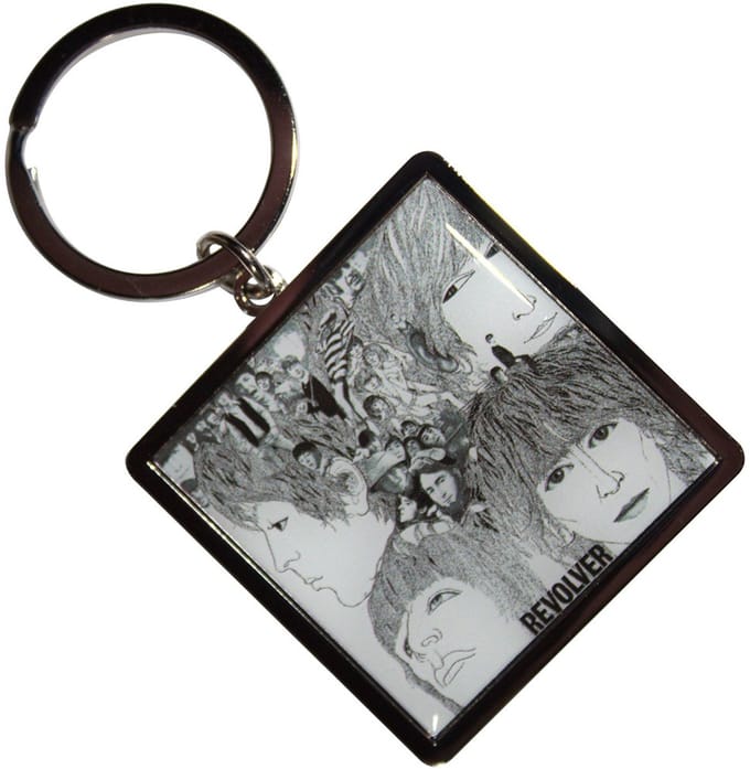 The Beatles - Revolver Album Sleutelhanger - Multicolours