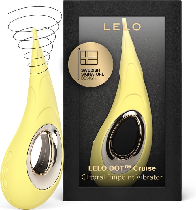 LELO DOT Cruise - Clitorisvibrator - Oplaadbaar - Lemon Sorbet