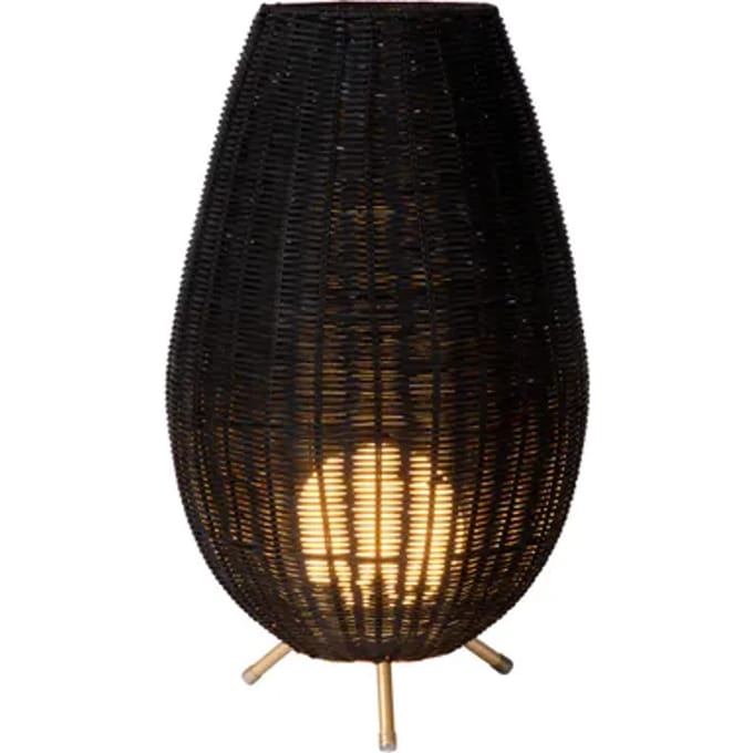 Lucide Tafellamp Colin Rotan Zwart ⌀30cm G9