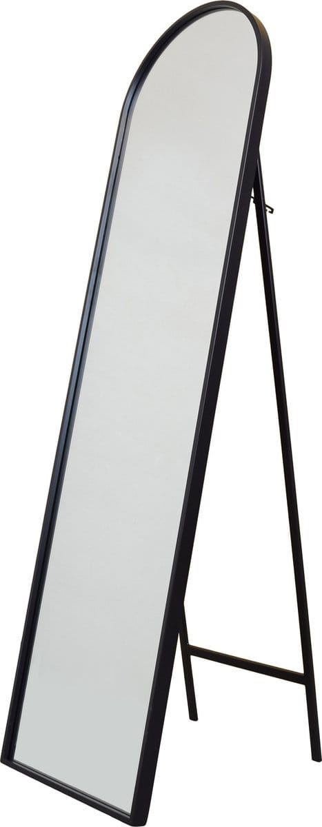 Fragix Ark passpiegel - Zwart metaal - 150x40