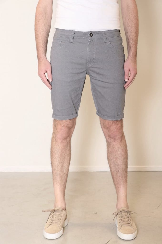 New Star - Heren Korte broek - 0231 Nyon - Light Grey
