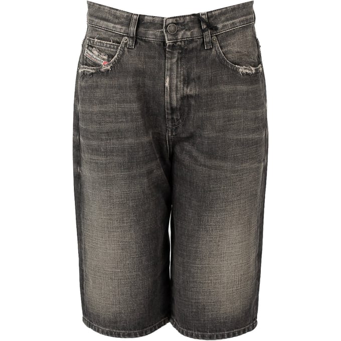 Diesel shorts De-Lily Vrouw zwart