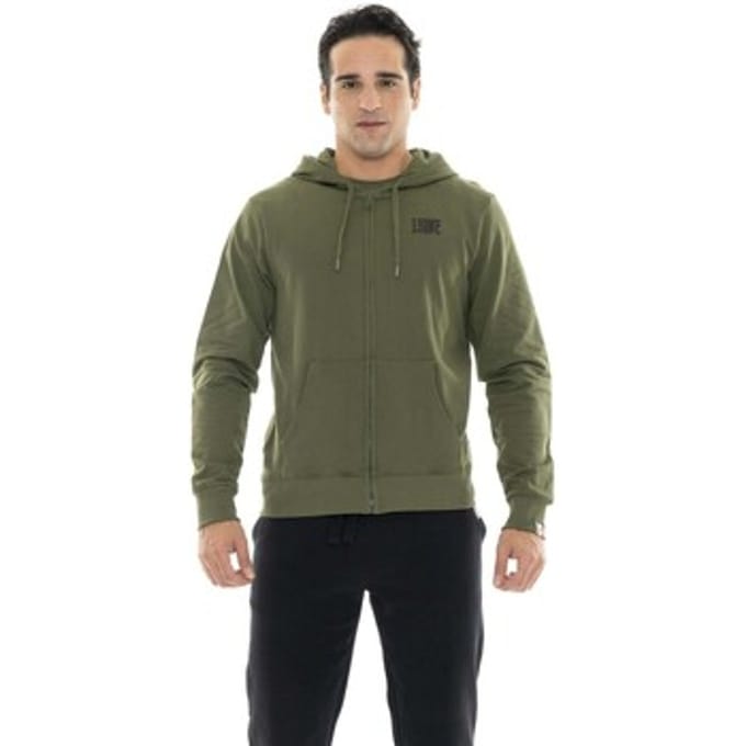 Capuchon sweaters Leone 1947 Man Hoody Full Zip Small Logo
