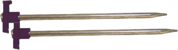Extra Sterke Stalen Grondpennen - 25 cm - 4 Stuks voor Tent en Camping