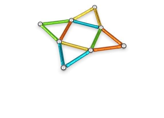 Geomag Magneet speelgoed Magnetic Sticks Gems 32