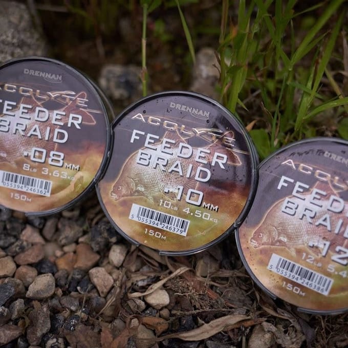 Drennan Acolyte Feeder Braid (150m) - Maat : 0.10mm