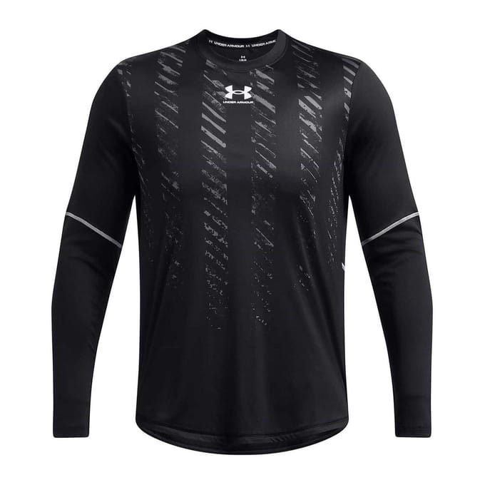 Under Armour Heren Regular T-shirt met lange mouwen (Zwart)