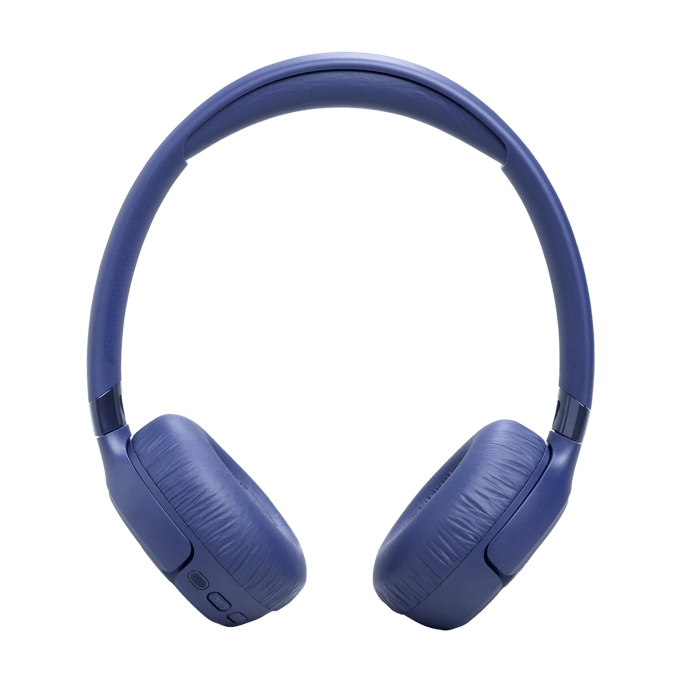 JBL Tune 680 NC Over Ear koptelefoon Draadloos, Bluetooth, Kabel Stereo Blauw Volumeregeling, Microfoon uitschakelbaar (mute) HiFi