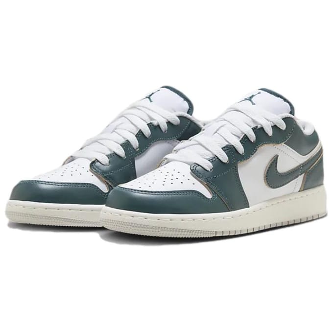 "Nike Nike Air Jordan 1 Low SE GS ""Oxidized Green"" - Sneakers - Kids - Unisex"