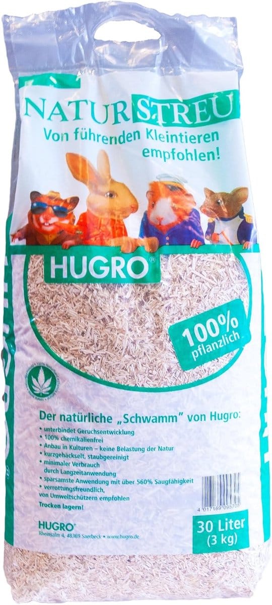 Hennepstrooisel - Bodembedekking - Kleine Dieren - 100% Hennep - 3 kg