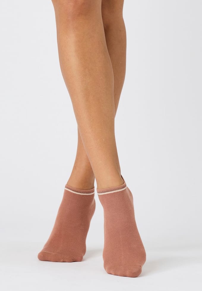 Damart - Set van 3 mooie sokken - Dames - Beige - 39/41