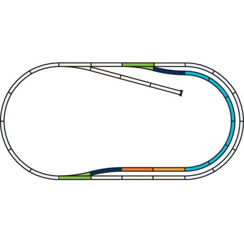 Piko H0 H0 Piko A-rails 55320 Uitbreidingsset Set C 1 set(s)