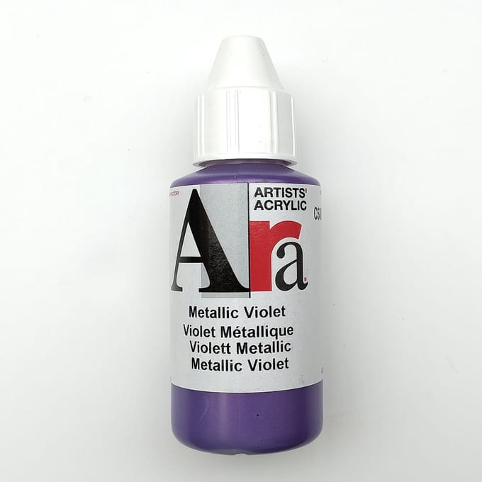 Acrylverf Ara 100ml - Metallic Violet - C580