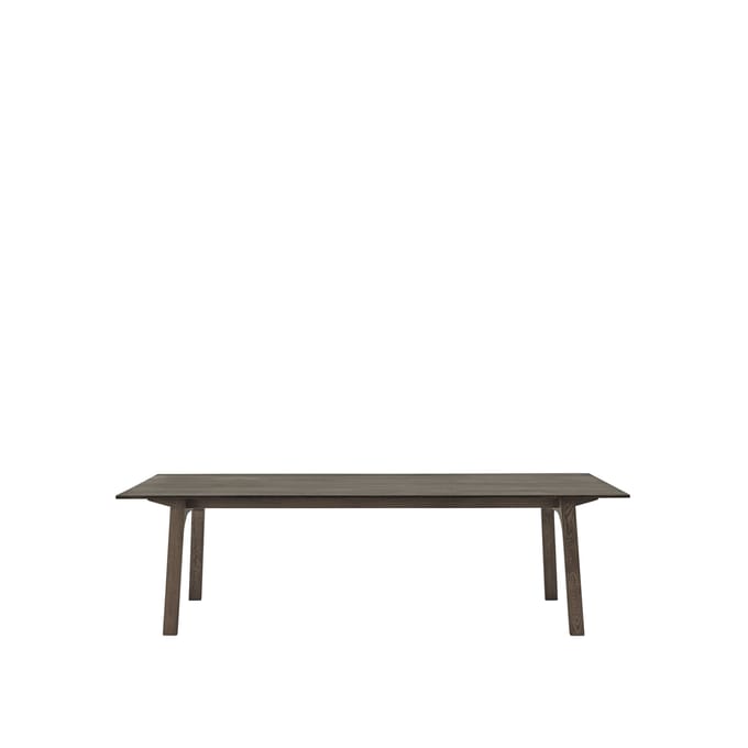 Muuto Earnest uitschuifbare tafel - dark oiled oak - 260 x 100 cm