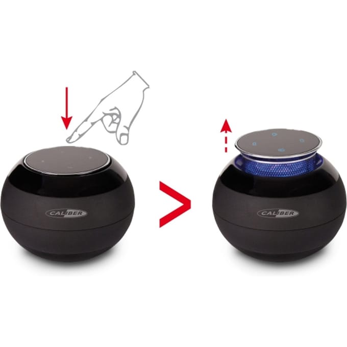Caliber HSG301BT/B - Bluetooth speaker met accu - Zwart