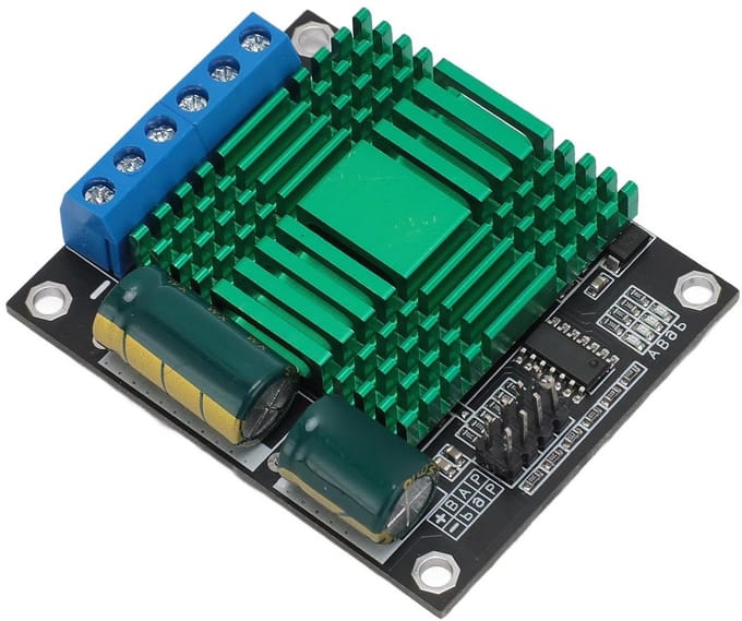 DC Motordriver Module - Motor Controller - Industriële Automatisering - Dubbelkanaals H-brug - 9V-30V 60A
