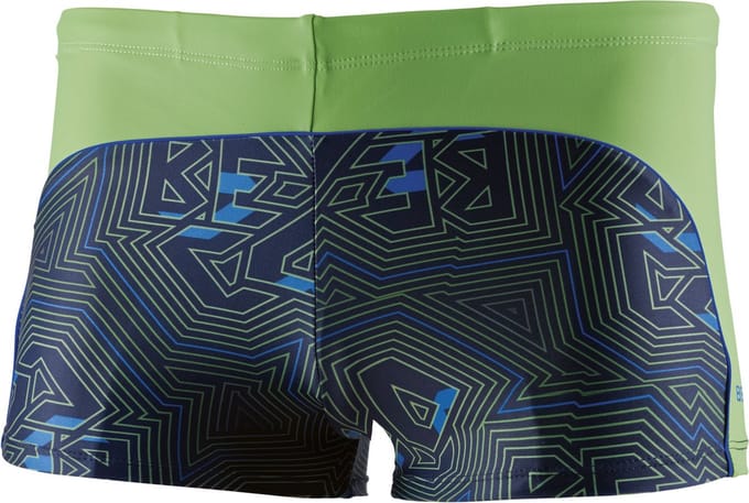 BECO zwembroek, boxer, donker groen/zwart, maat 5