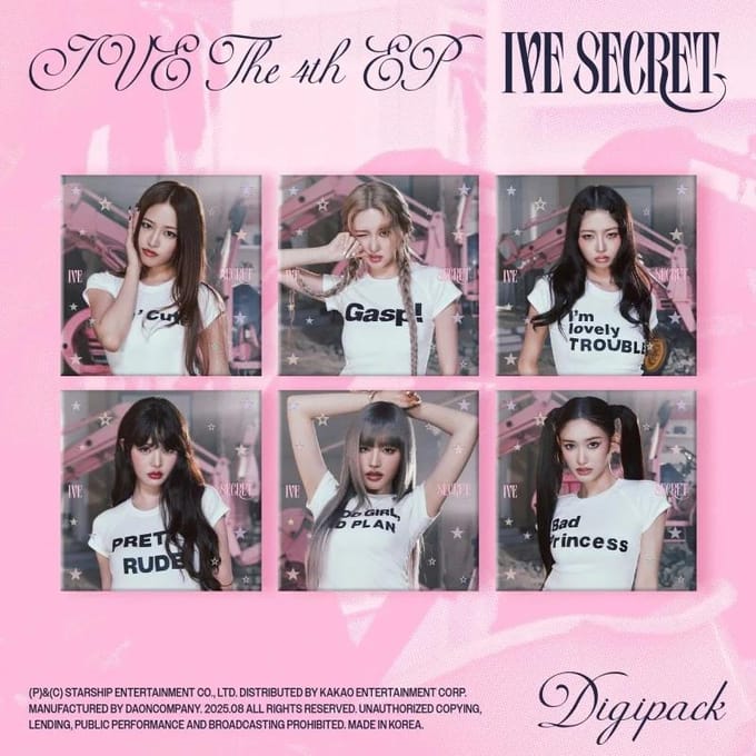 IVE - [IVE SECRET] 4e Mini Album DIGIPACK LIZ