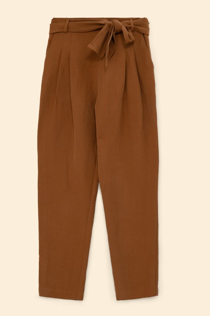 ICode Camel Suit Pants Camel Taglia: 34 | Pantaloni da completo Outlet | Donna | Marrone