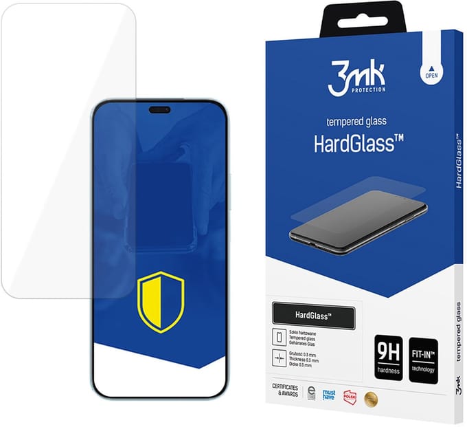 3mk Tempered glass HardGlass for Honor 200 Lite