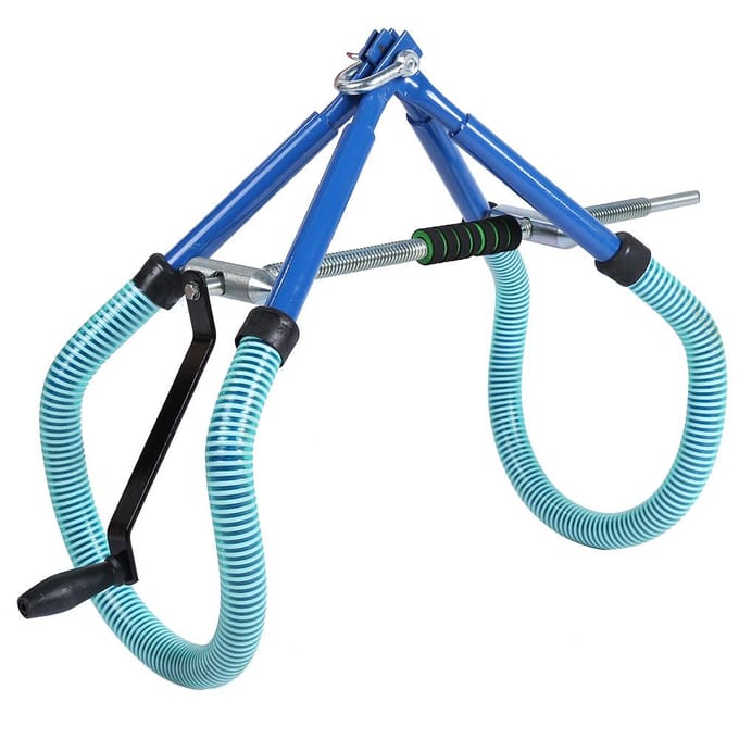 Support de Support d'Assistance Post-partum pour Vache en Acier Inoxydable Cadre Support blue