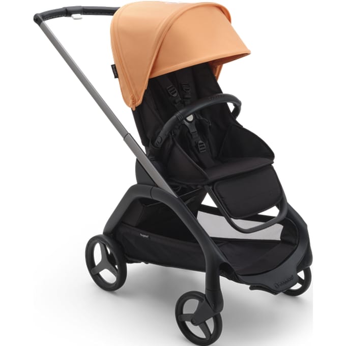 Bugaboo Dragonfly Kinderwagen - Midnight Black Bekleding midnight black bekleding