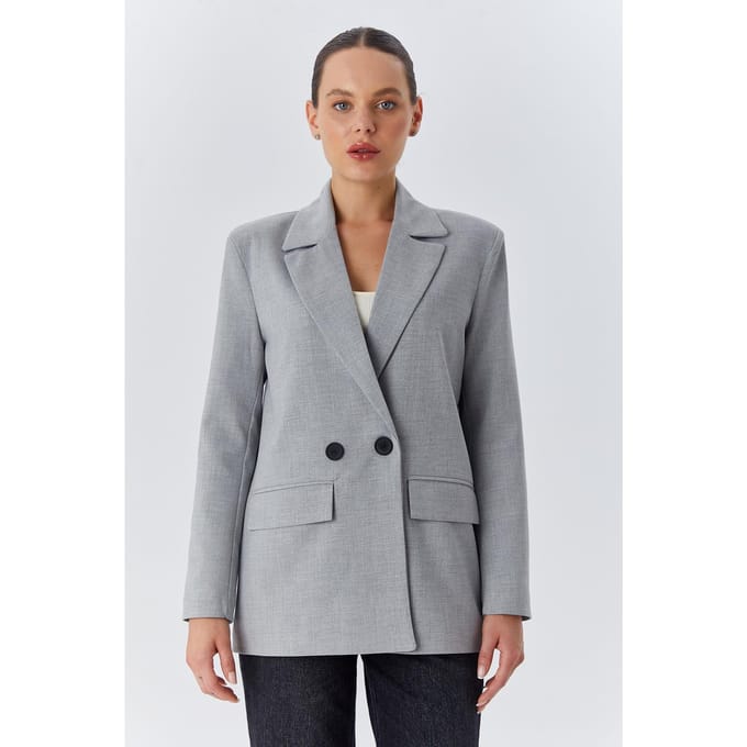 Langarmige Knopen Blazer