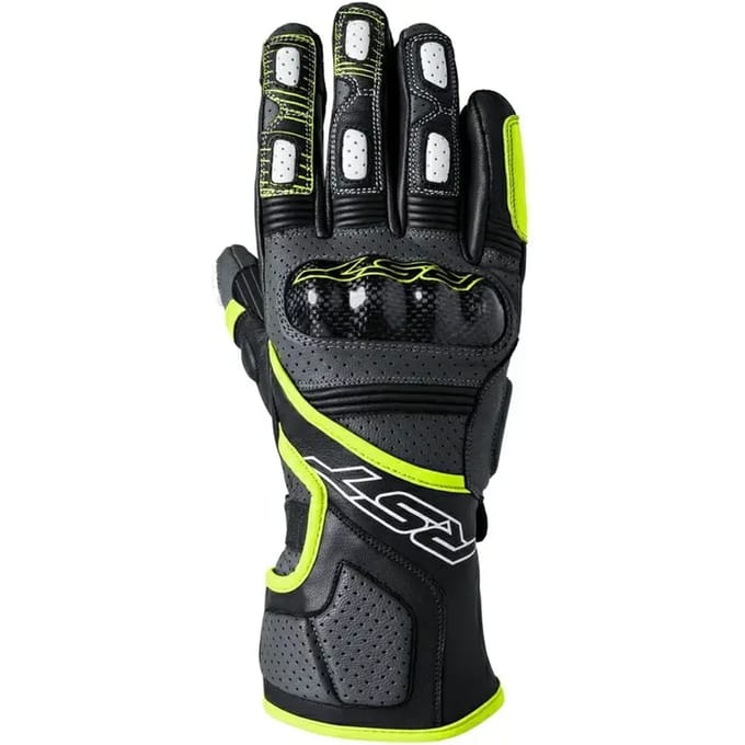 RST Fulcrum Handschoenen Grijs Fluo Geel Zwart - Handschoen