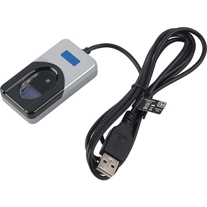 URU4500 USB Vingerafdruk Collector Biometrische Vingerafdrukherkenning Sensor Lezer Machine gray