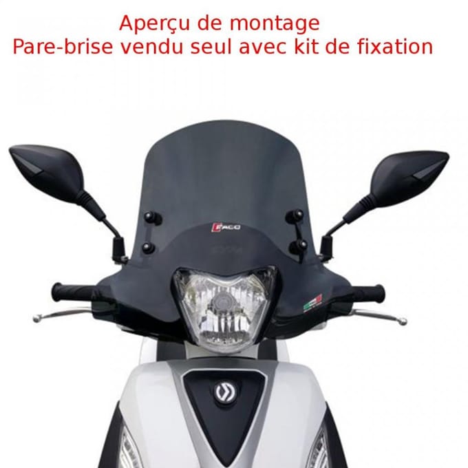 Pare brise Faco pour scooter Sym 200 Symphony ST 2015 28630 Neuf