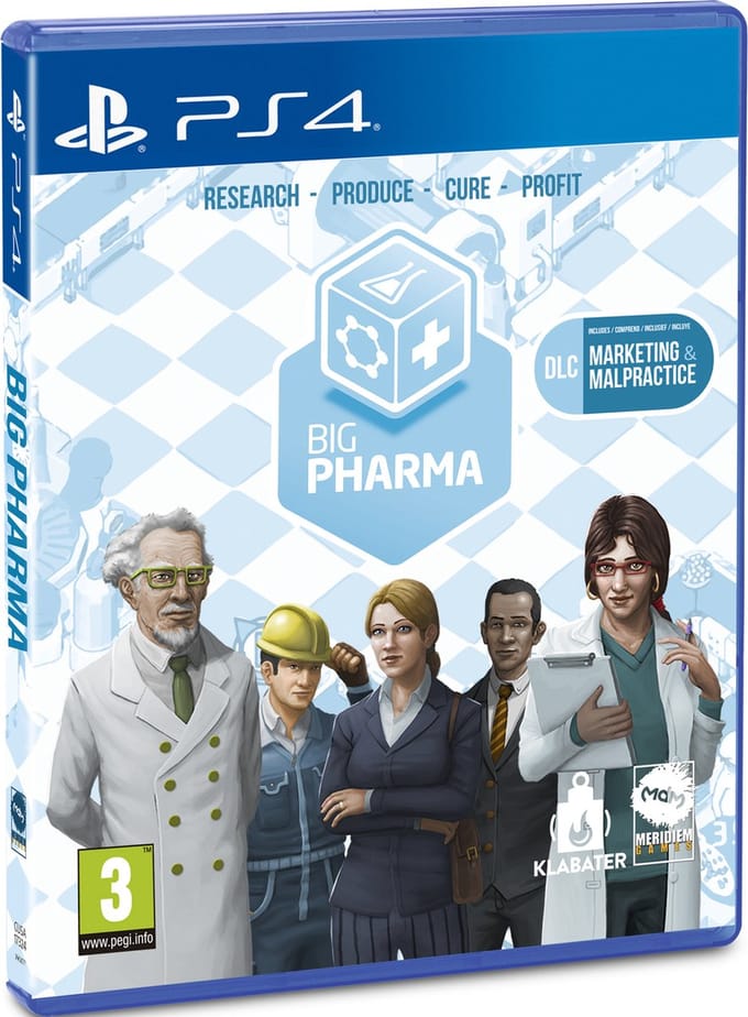 Grote Farmaceutische Industrie - Speciale Editie - Sony PlayStation 4 - Strategy
