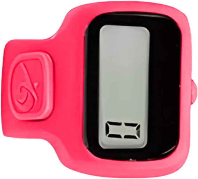 Handmatige Klikteller - Digitale Vingerteller - Activiteiten Bijhouden - Geïntegreerd LED Licht - Compact Formaat - Rood