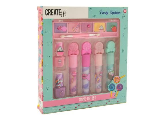 Create it! Candy Make-Up Set Opmaken en sieraden