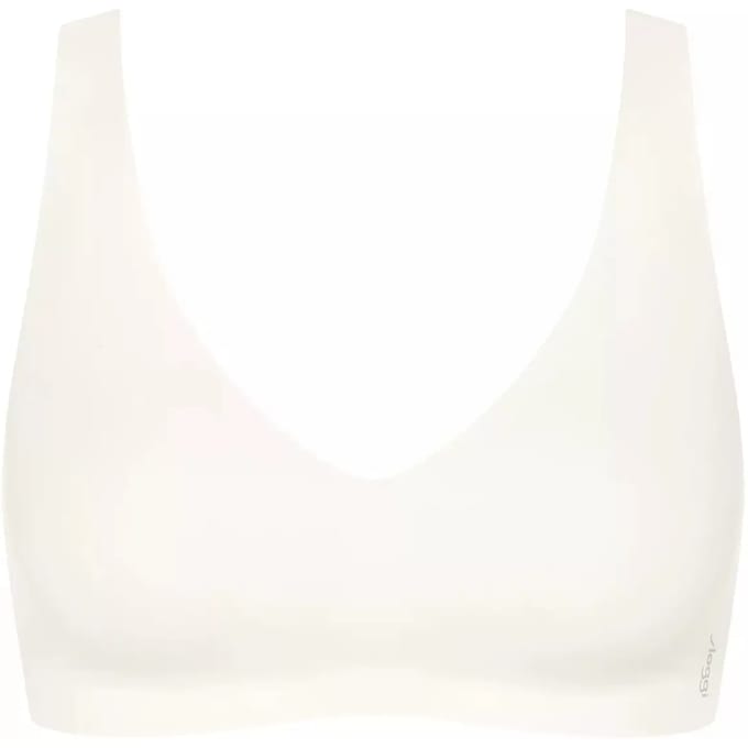sloggi ZERO Feel 2.0 Soft bra Dames Beha - SILK WHITE - Maat L