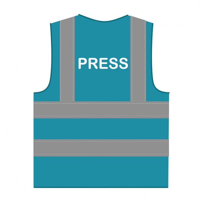 Press hesje RWS lichtblauw